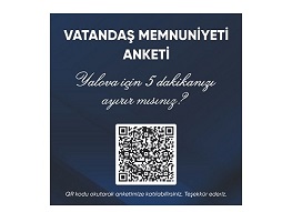 YALOVA BELEDİYESİ’NDEN VATANDAŞA MEMNUNİYET ANKETİ